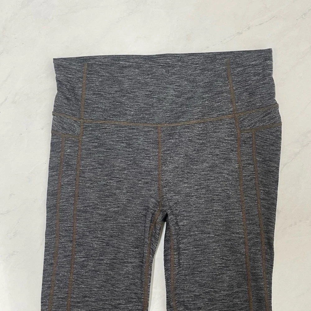 Athleta Gray Skinny Leggings Size Medium - Picture 3 of 7